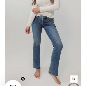 Blanqi postpartum support flare jeans